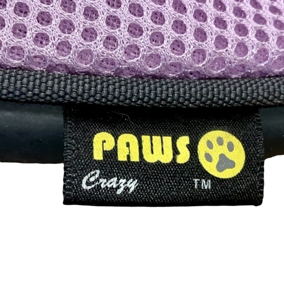 Wacky Crazy Paws Lilac Mesh Shoulder Pet Carrier Small‎ - Picture 12 of 16